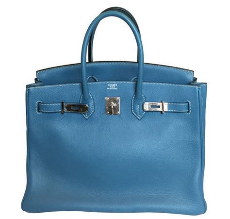 hermes birkin blue jean clemence|blue jean burkin.